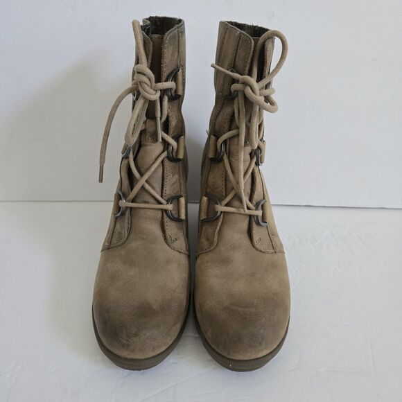 Sorel Womens Joan Of Artic II Leather Wedge Boots Size 9.5 - Picture 4 of 11